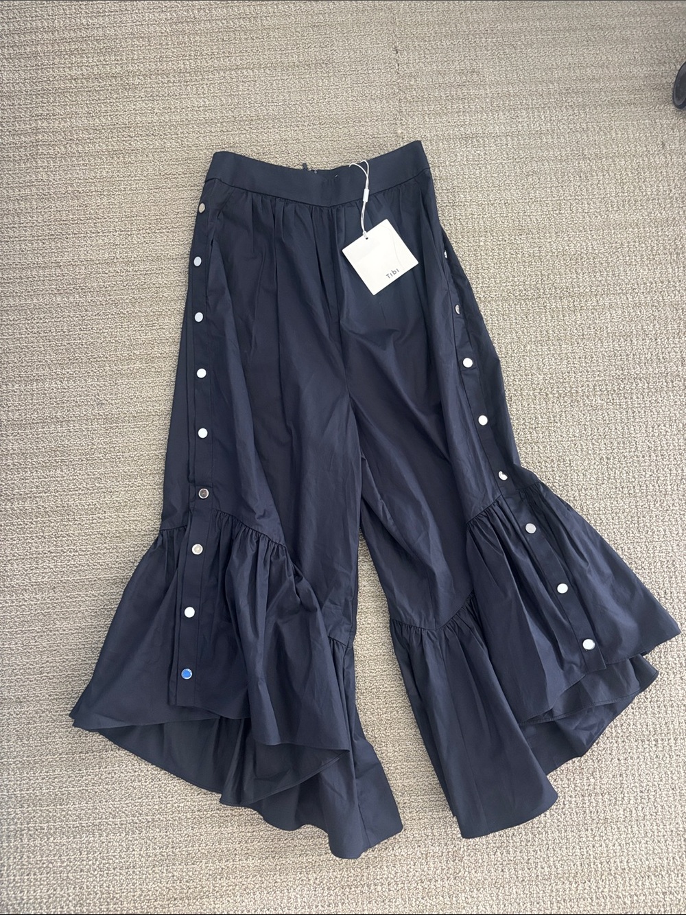 Tibi Tech Poplin Pants